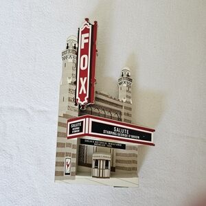 Fox Theatre Atlanta GA Miniature Building Landmark Shelf Sitter